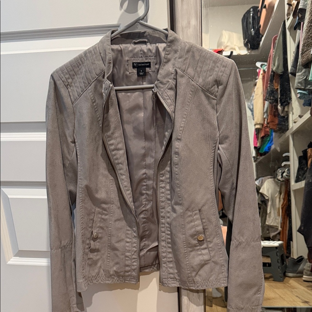 New York & Company Taupe Jacket